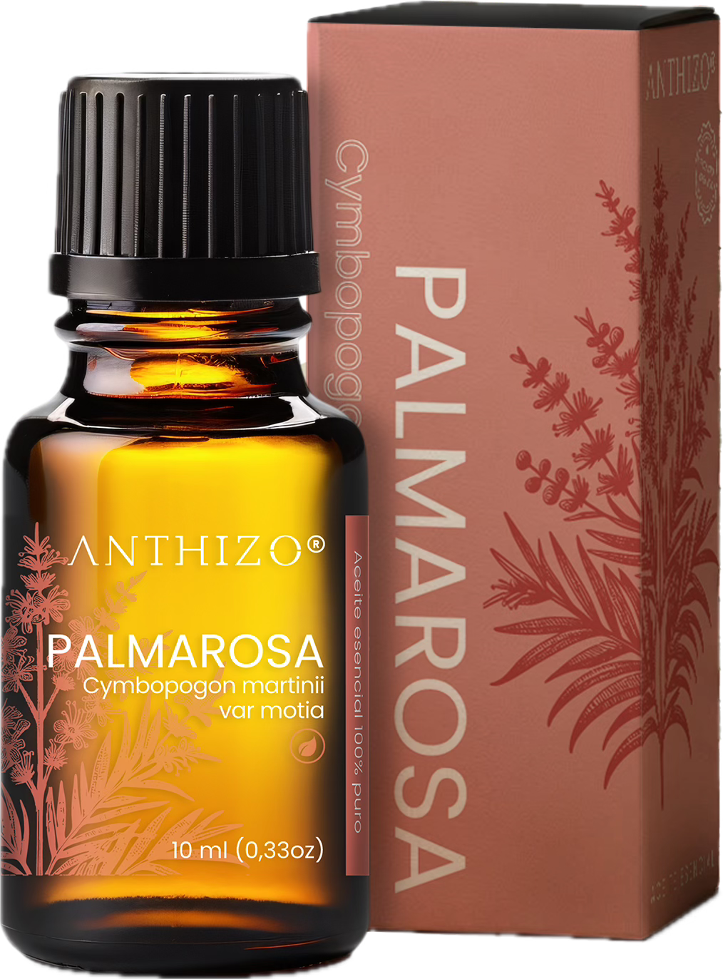 Aceite esencial Palmarosa orgánico – Antiedad