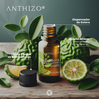 Aceite esencial Bergamota sin bergapteno