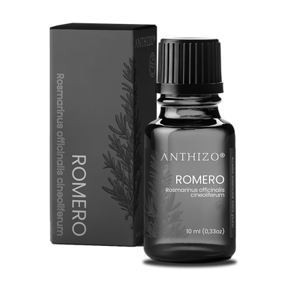 Aceite esencial Romero orgánico puro 10ml – Estimulante | Anthizo