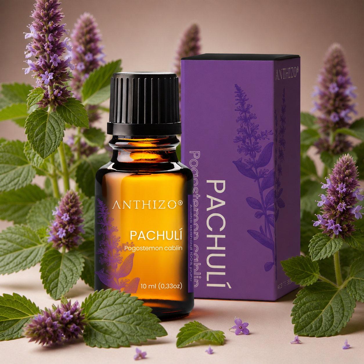 Aceite Esencial Pachulí (Patchouli) (Pogostemon cablin)