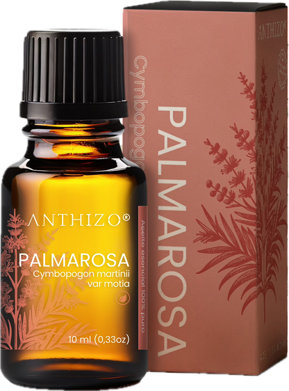 Aceite esencial Palmarosa orgánico – Antiedad