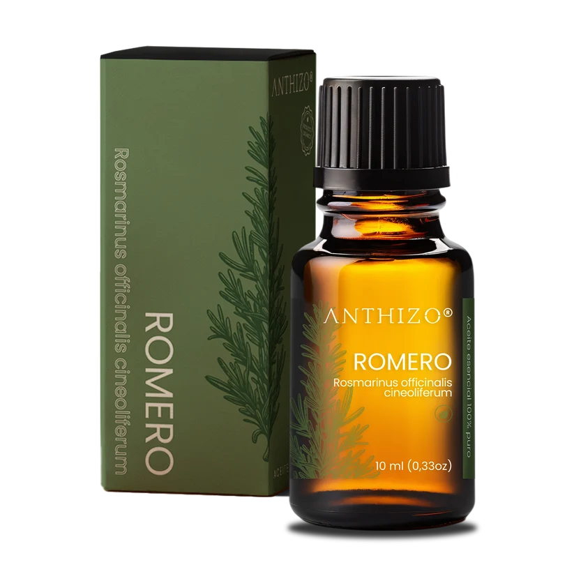 Aceite esencial de Romero Anthizo - caja verde