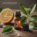 Aceite Esencial de Naranja Dulce Orgánico, 100% Puro, ANTHIZO