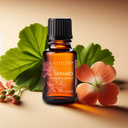 Aceite Esencial de Geranio (Pelargonium asperum), 100% Puro, ANTHIZO
