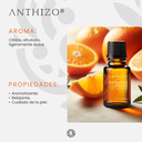 Aceite Esencial de Naranja Dulce 100% Puro, ORGÁNICO, ANTHIZO