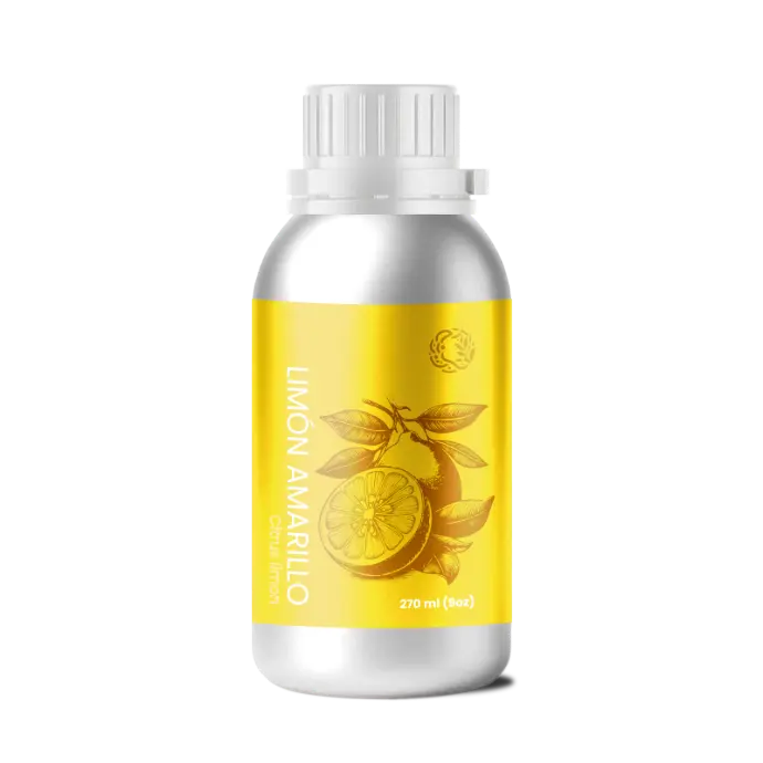 Aceite Esencial de Limón Amarillo 100% Puro, 270 ml., ANTHIZO